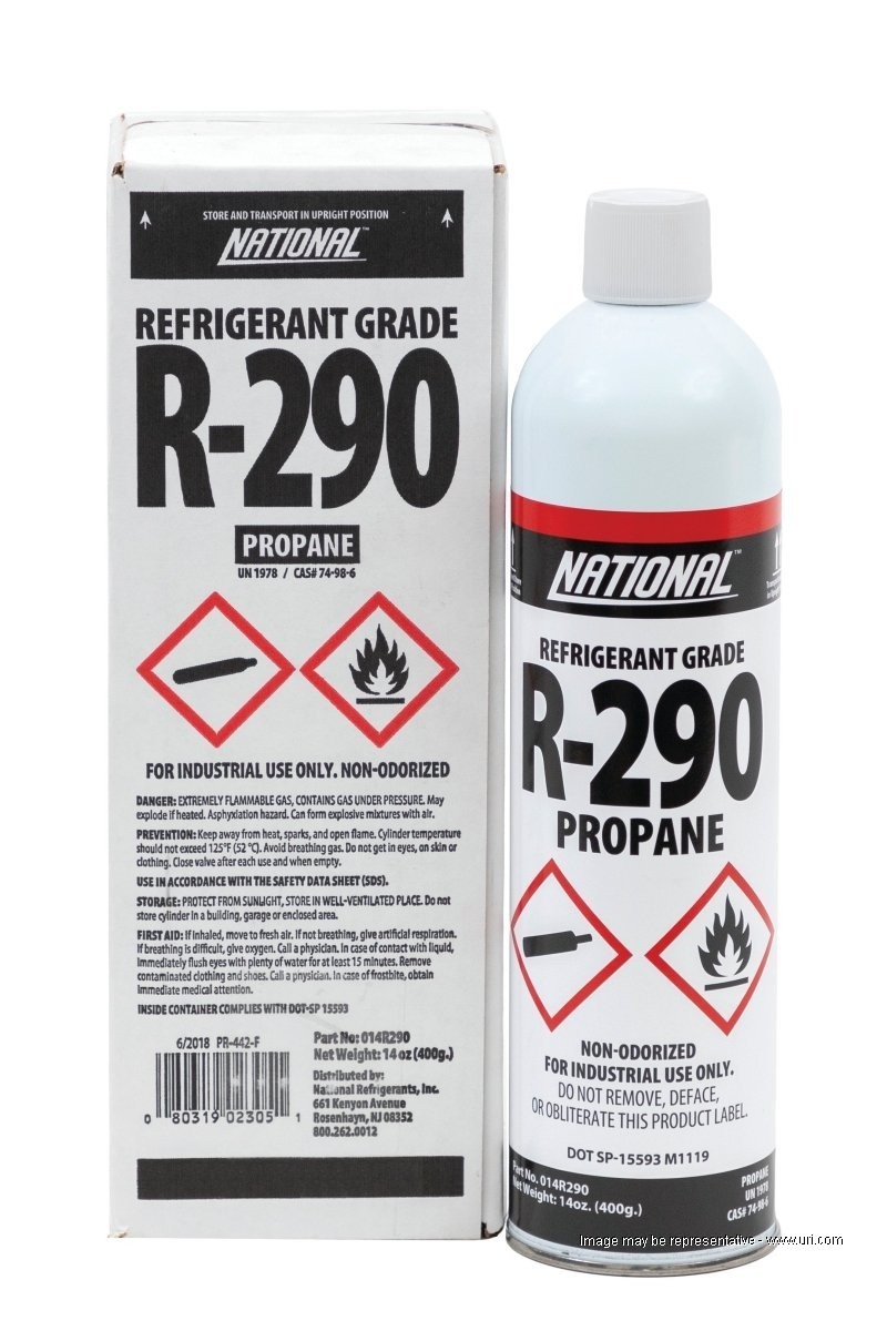 Shop 014r290 R290 Propane National Refrigerants Uri