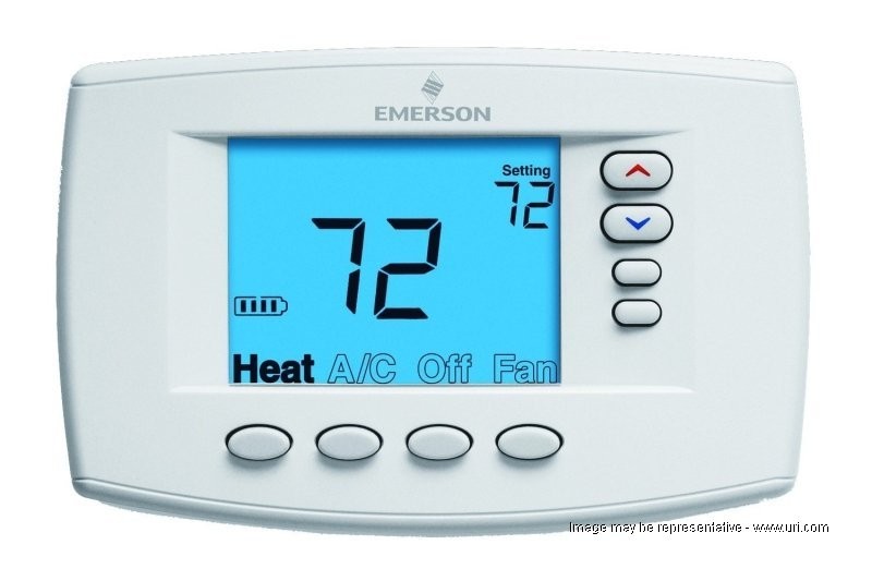 Emerson 1F95EZ-0671 Easy-Reader 7-Day Programmable Thermostat