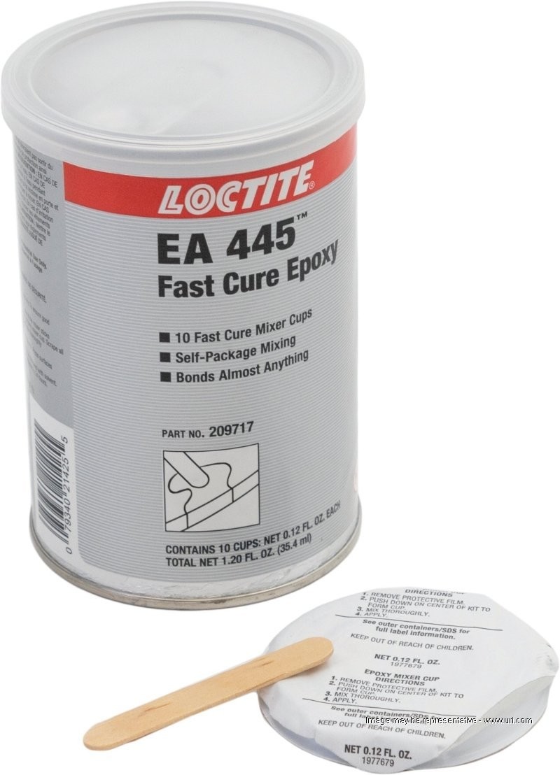 Loctite 21425 Fixmaster Fast Cure Epoxy, Mixer Cup - 4gm, 10 Cups