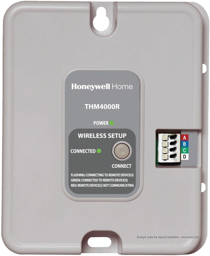 Honeywell YTH6320R1001, Programmable Redlink Enabled Wireless Focuspro  Thermostat Kit, 1, White