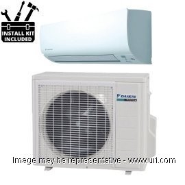 Daikin 36000 BTU Ductless Mini Split Wall Mount Cooling Only 17.9 SEER 230v with Installation Kit product photo Front View M