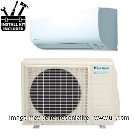 Daikin 36000 BTU Ductless Mini Split Wall Mount Heat Pump 15.9 SEER 230v with Installation Kit product photo Front View M