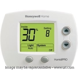 Honeywell Whole House Humidistat H8908B1002 manual control controller