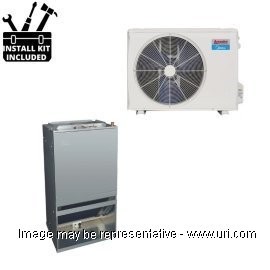 Arcoaire HP Single Phase Split System Multi Stg 1.5 Ton 18k BTU AHU 16 SEER2 product photo Front View M