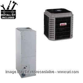 Arcoaire AC Single Phase Split System Deluxe Multi Stg 3 Ton 36k BTU AHU 14.5 SEER2 product photo Front View M